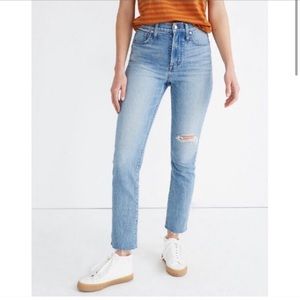 Madewell the perfect vintage crop Jean